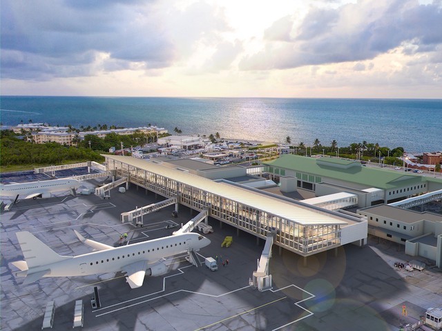 Die vorgesehene Erweiterung des Key West International Airport