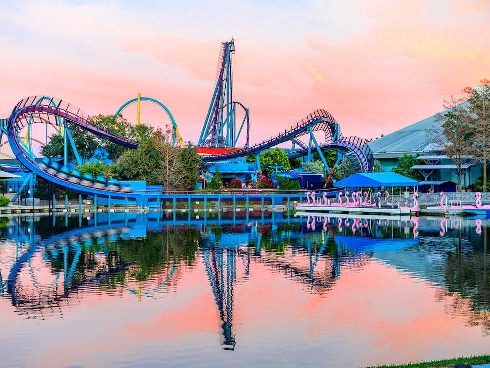 Achterbahn Mako in der SeaWorld Orlando