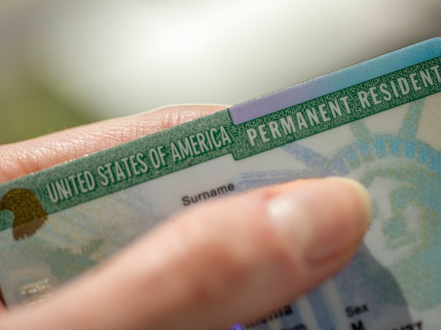 "Permanent Resident Card", besser bekannt als Greencard