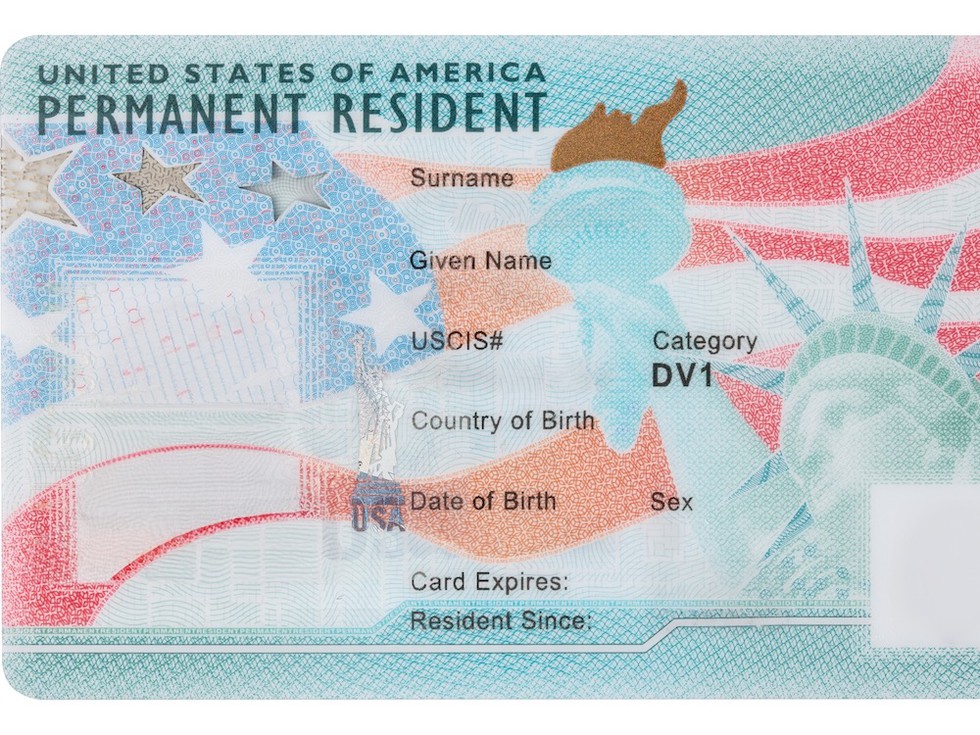 "Permanent Resident Card"