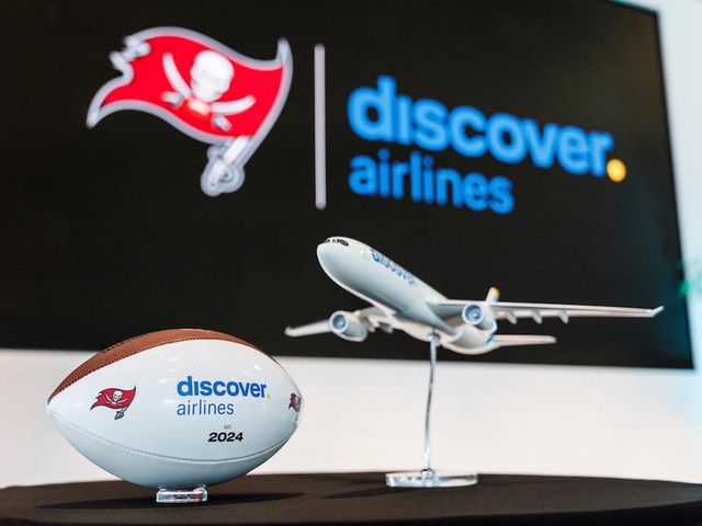 Tampa Bay Buccaneers + Discover Airlines